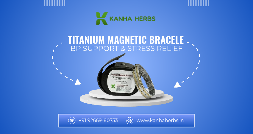 Titanium Magnetic Bracelet for BP Support – A Complete Wellness Guide